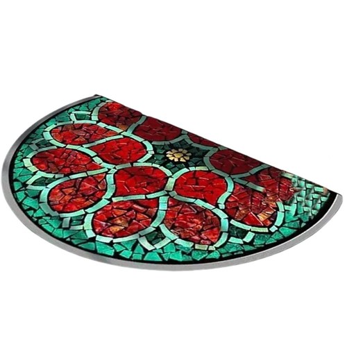 Half moon doormat non slip - moon,
