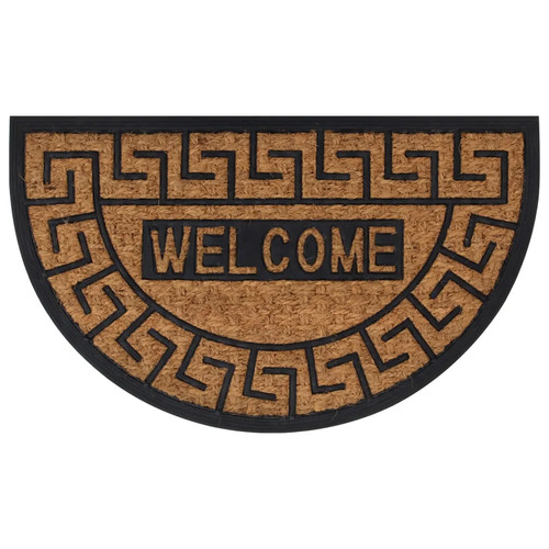 Walplus door mat half round - walplus,