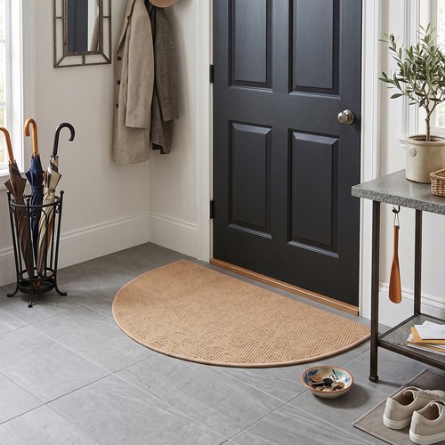 Semi circle non slip - slip, rug