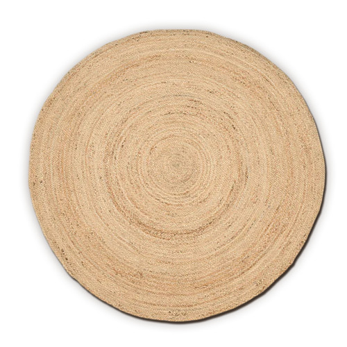 Natural coil jute - natural, rug