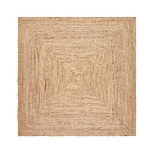 Rug jute square - rug,