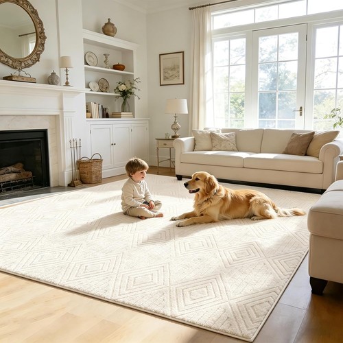 High pile washable rug - washable,