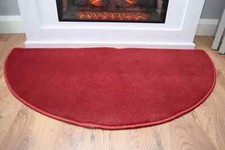 Dark Red Colour Half Moon Semi