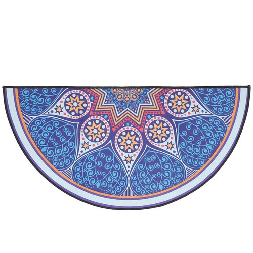 Door mat half circle bohemian - half,