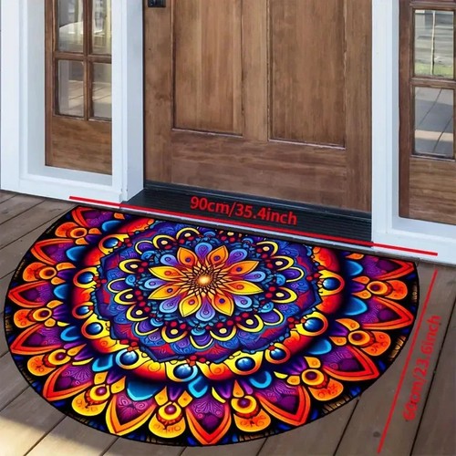 Flower half circle - half, floor