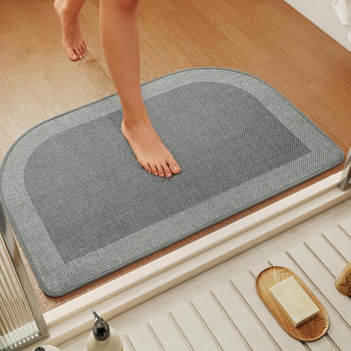 50x80cm half circle bath mat - 50x80cm,