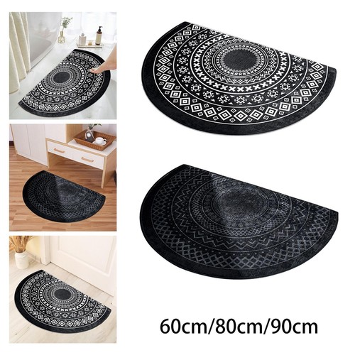 Anti slip half circle door - slip,