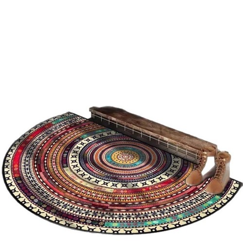 For entryway half moon - half, doormat