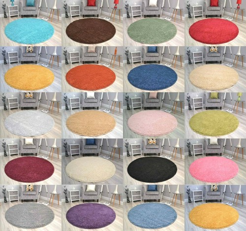 Circular circle shaggy - circular, rugs