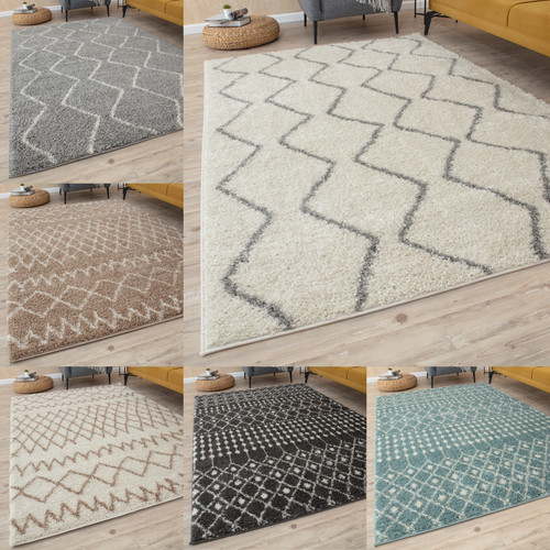Moroccan shaggy rugs - rugs, all