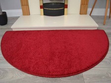 Dark Red Mix Colour Half Moon