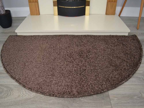 Half round rug - round,