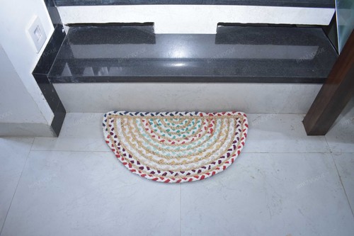 Jute cotton chindi hand - jute,