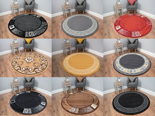 New round circle rugs modern - circle,