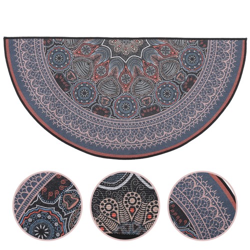 Half circle door mat - circle, indoor