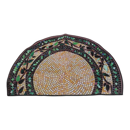 Semicircular door mat - mat, slip